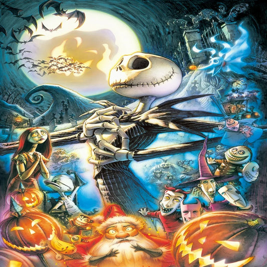 108 Piece Art of the Nightmare before Christmas D-108-986 (Japan Import)